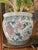 Vintage Pink and Green Chinoiserie Floor Planter For Sale - Image 10 of 12