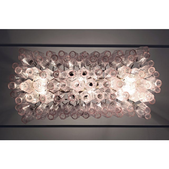Murano Poliedri Chandelier by Carlo Scarpa, 1990 For Sale - Image 18 of 18