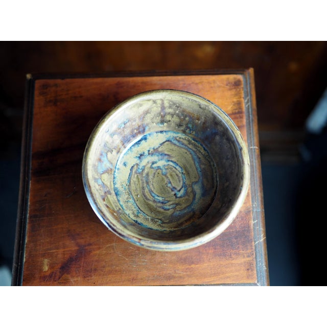 1970s 1970s French Tenmoku Michel Le Gentil Bowl For Sale - Image 5 of 11