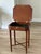 2000 - 2009 Vintage Georgian Style Mahogany Octagonal Sewing Table With Inlaid Top For Sale - Image 5 of 6