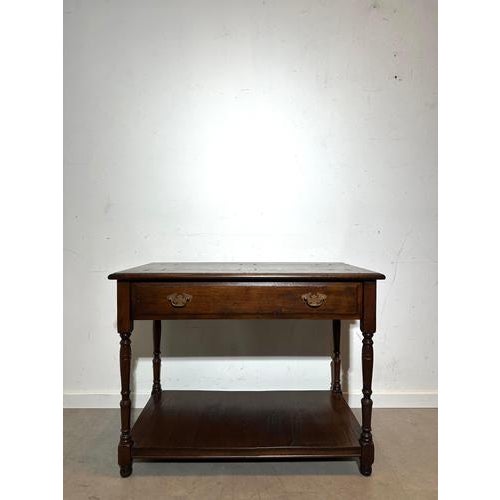 English Oak Side Table For Sale - Image 6 of 6