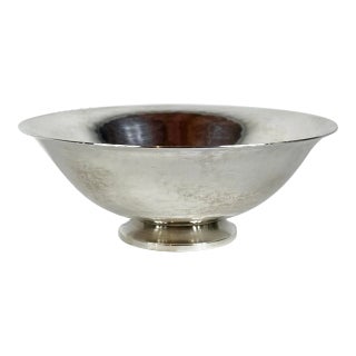 1940s Small Danish Sterling Silver Bowl by Harald Nielsen for Georg Jensen For Sale
