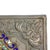 1900 - 1909 Sterling Silver & Cloisonne Enameled Russian Icon Kazanstaya Mother of God C1900 For Sale - Image 5 of 7