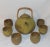 This is a Gorgeous! Handmade Mid 20th Century 8pc Tea Set that includes a Teapot with Lid and Six Tea Cups. They are a...