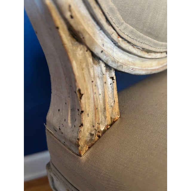 Beige Louis XVI Cockfighting Chair, Late 18th Century For Sale - Image 8 of 18