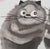 Laszlo TIBAY (1962) Pair of cats Original drawing in ink and wash Signed in the upper left corner Authenticated by the...