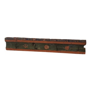 Belgium Original Paint School House Hat/Coat Rack For Sale