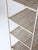 Vintage White Wicker Etagere Shelf With Drawer For Sale - Image 13 of 17