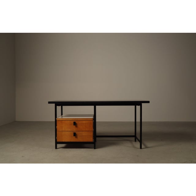 Writing Desk by Jules Wabbes for Mobilier Universel, Belgium, 1960s For Sale - Image 10 of 16