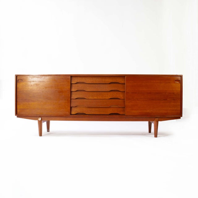 Large Sideboard by Rosengren Hansen for Dyrlund, 1960s For Sale - Image 15 of 15