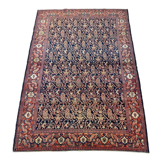 Antique Persian Senneh Rug For Sale