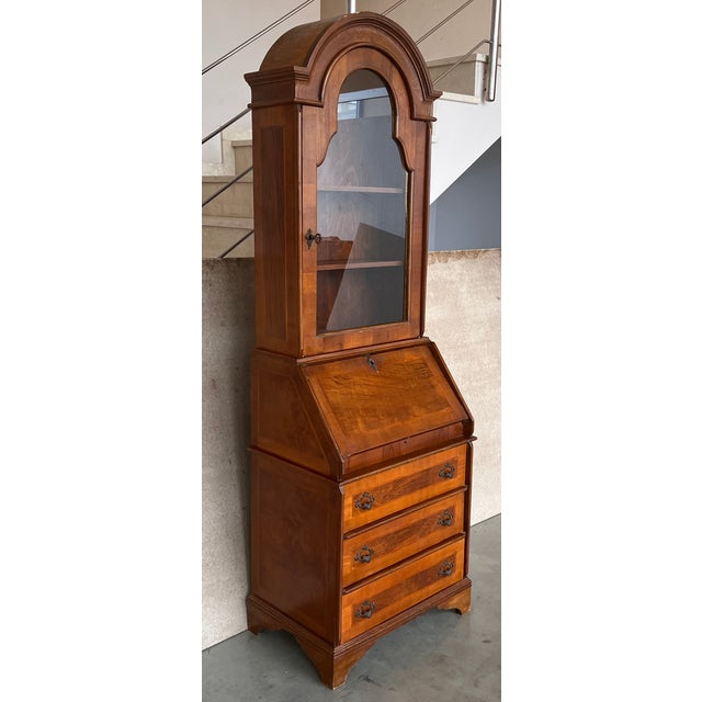 Late 19th Century Early 19th Century George L Vitrine Secretary For Sale - Image 5 of 11