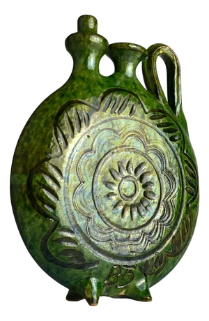 Vintage Ceramic Bottle by Velimir Dordevic, 1970s