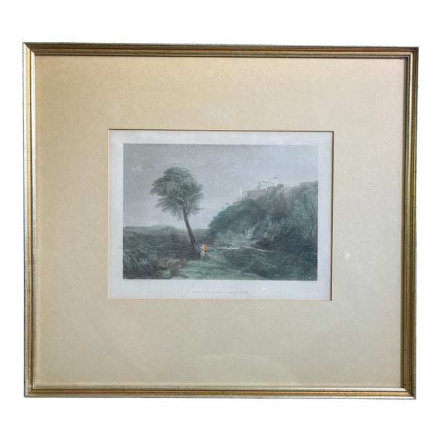 Antique j.m.w. Turner “The Loretto Necklace” Steel Engraving by Charles Cousen, Circa 1860s For Sale