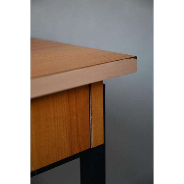 1960s Vintage Modernist Minimalist Desk, 1960s For Sale - Image 5 of 15