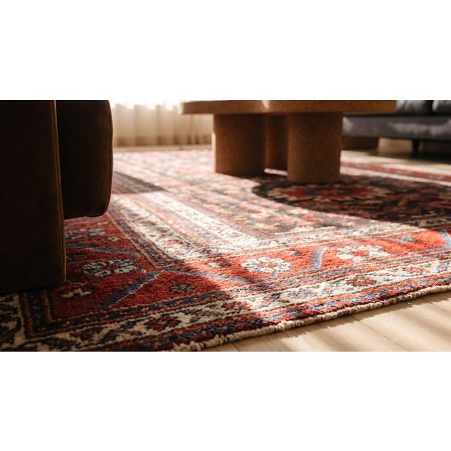 19th Century N.W. Persian Carpet ( 4'6'' x 9'1'' - 137 x 279 ) For Sale - Image 14 of 15