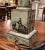 Green 19th Century French Directoire Hand-Painted Tole Table Lamp With Military Scenes For Sale - Image 8 of 12