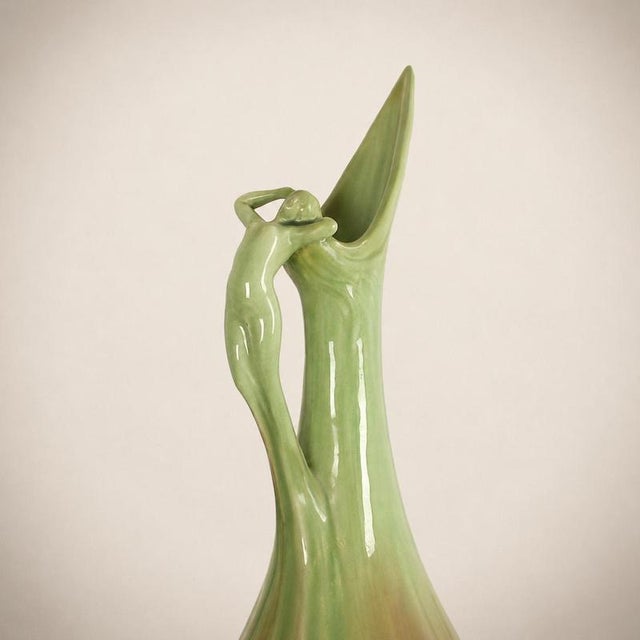 Ceramic Vases by Jerôme Massier, France, 1900, Set of 2 For Sale - Image 4 of 5