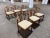 D-Scan Set of Six Scandinavian Modern Dining Chairs by D-Scan, 1980 For Sale - Image 4 of 13