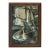 1970s Mid-Century Modern Cubist Oil Painting, Subject Guitar. Signed. For Sale