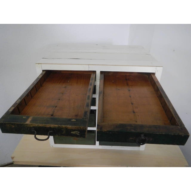 Table Chest of 10 Drawers, 1980 For Sale - Image 12 of 13