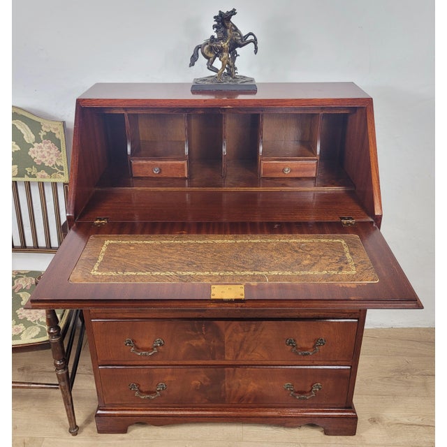 This beautiful vintage writing bureau desk would make for a wonderful addition to a mid century living room or office home...