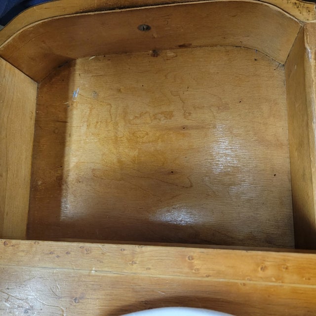 American Hepplewhite Revival Bird’s-Eye Maple Writing or Vanity Table, C. 1900 For Sale - Image 16 of 17