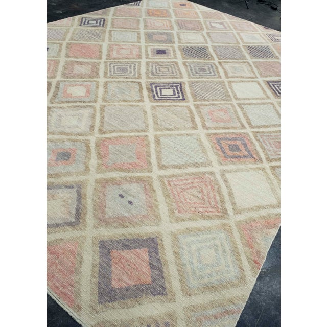 Turkish Turkish Kilim Oriental Handmade Flatweave 10'7" x 14'5" #18669 For Sale - Image 3 of 8