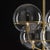 Satin Gold Lyndon Suspension Lamp with Glass by Vico Magistretti for Oluce For Sale - Image 3 of 7