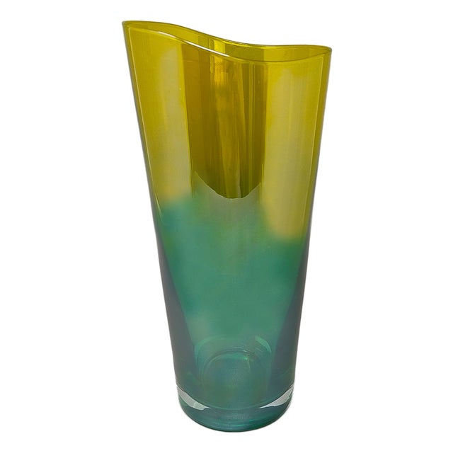 Handrafted Murano Glass Vase, Italy, 1970s For Sale