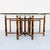 Contemporary 1980s McGuire Attributed Coastal Modern Bamboo & Laced Rawhide Racetrack Dining Table For Sale - Image 3 of 15