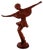 Austrian Keramos Dancing Woman Figure in Red Clay, 1940s For Sale