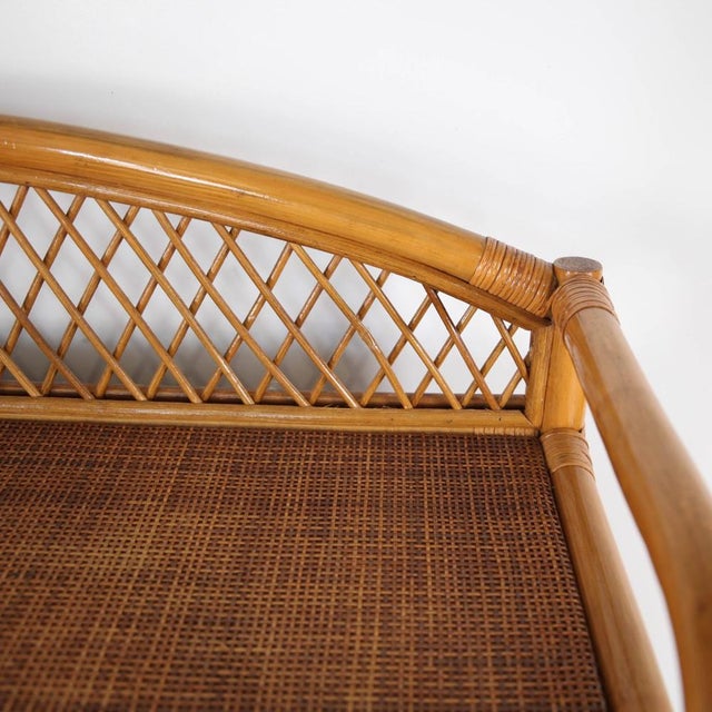 Vintage Rattan Chest of Drawers, 1970s For Sale - Image 6 of 16