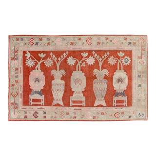 Galerie Shabab Collection Early 20th Century East Turkestan Khotan Rug For Sale