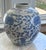 Chelsea House Inc Blue and White Chinoiserie Porcelain Vase For Sale - Image 4 of 6