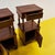 Antique Walnut Etagere Bedside Tables, 19th Century, Set of 2 For Sale - Image 5 of 7