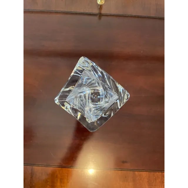 Late 20th Century Kosta Boda "Sailes" Crystal Bud Vase For Sale In Houston - Image 6 of 10