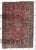 Vintage Persian Hamadan Handmade Rug 3.3' X 4.11' 1950s For Sale - Image 11 of 12