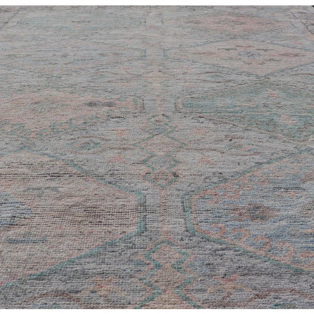 Keivan Woven Arts Geometric Oushak 4'11 X 6'3 For Sale - Image 4 of 11