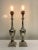 Metal Polished Nickel Urn Shape Shining Silver Table Lamps, 1990s, Set of 2 For Sale - Image 7 of 12
