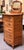 American American Antique Golden Oak Dressing Chest With Shaving Mirror c.1880 For Sale - Image 3 of 10