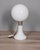 Vintage Italian Table Lamp in White Glass, 1970s For Sale - Image 12 of 12