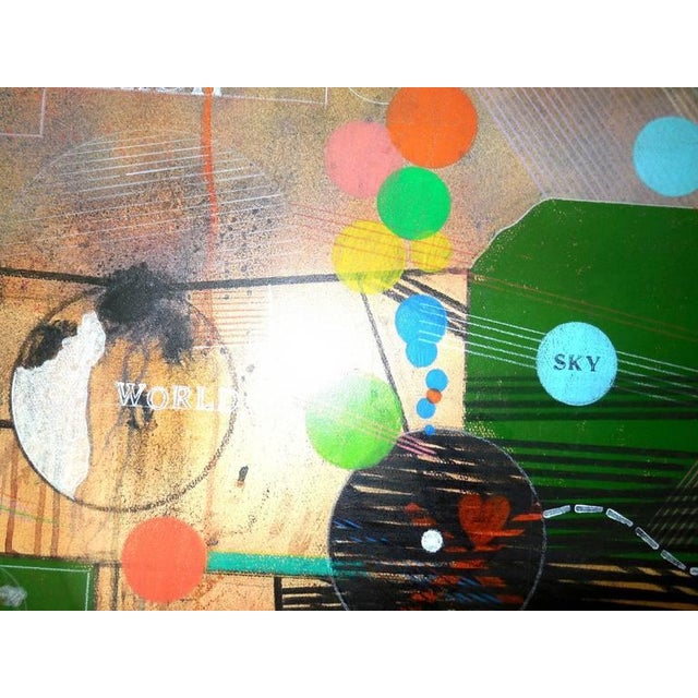 1960s Richard Merkin, Large Richard Merkin Painting Geeks & Gargoyles New Yorker Magazine Cover Artist, 1968 For Sale - Image 5 of 8