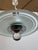 Glass Mid 20th Century Art Deco Saturn Etched-Glass + Chrome Chandelier For Sale - Image 7 of 12