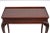 Traditional Late 20th Century Kindel Mahogany Tea Table From Irish Georgian Collection Claw & Ball Feet For Sale - Image 3 of 5