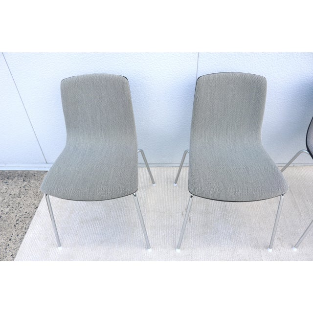 Wood Italian Modern Antti Kotilainen for Arper Aava Stackable Dining Chairs - Set of 4 For Sale - Image 7 of 12
