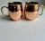 Late 20th Century Vintage Pair Copper Barrel Mugs With Brass Handles For Sale - Image 5 of 16