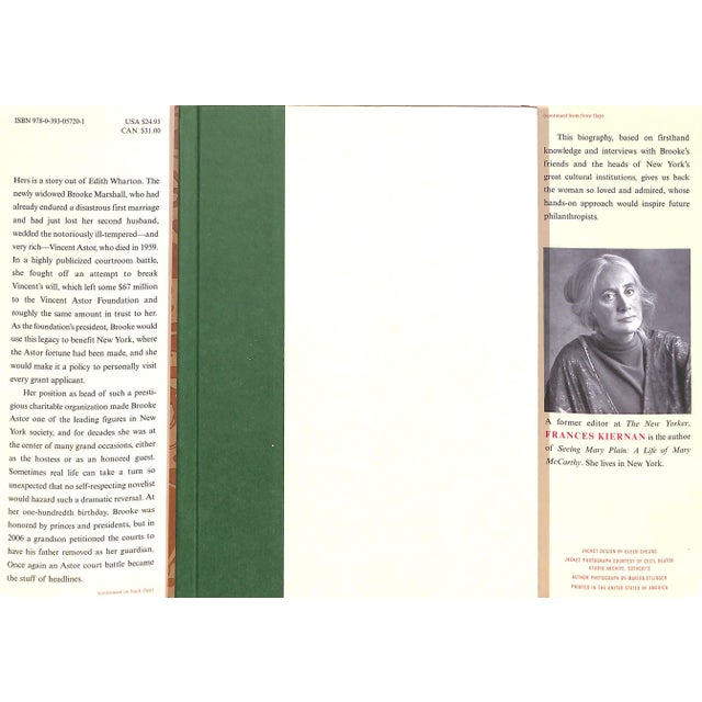 Traditional "The Last Mrs. Astor: A New York Story" 2007 Kiernan, Frances (Signed) For Sale - Image 3 of 9