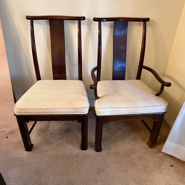 American of Martinsville Vintage American of Martinsville Dining Table & 10 Chairs For Sale - Image 4 of 17