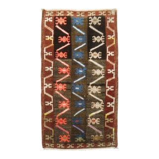 Mid 20th Century Turkish Konya Mat For Sale